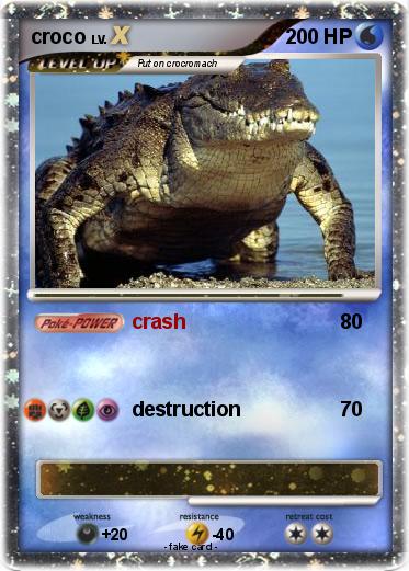 Pokemon croco
