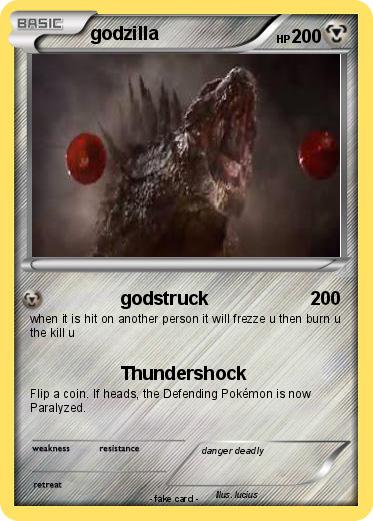 Pokemon godzilla