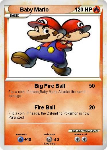 Pokemon Baby Mario