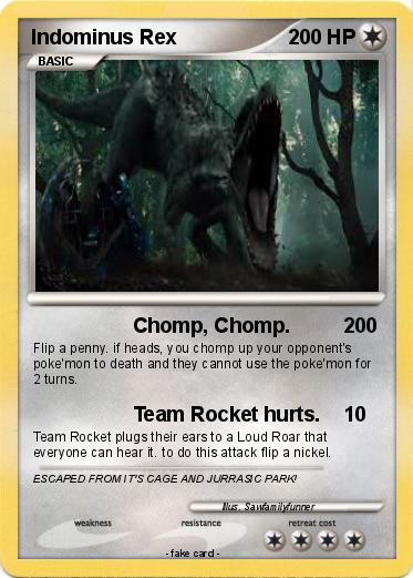 Pokemon Indominus Rex