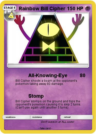 Pokemon Rainbow Bill Cipher