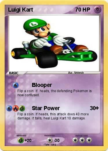 Pokemon Luigi Kart