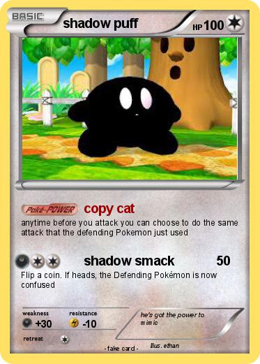 Pokemon shadow puff