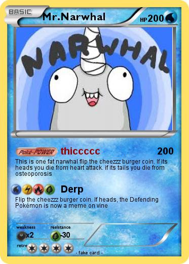 Pokemon Mr.Narwhal