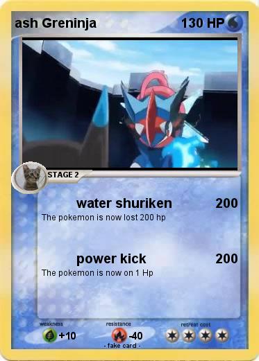 Pokemon ash Greninja