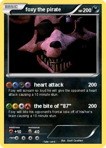 Pokemon foxy the pirate