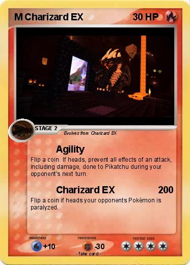Pokemon M Charizard EX