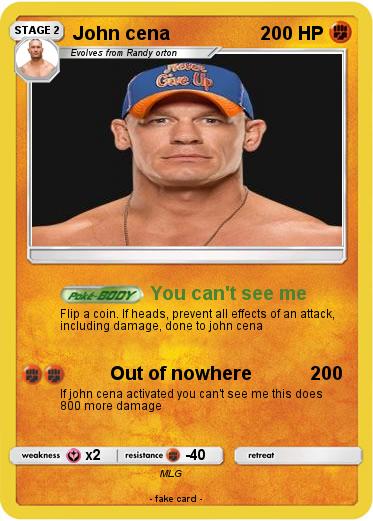 Pokemon John cena