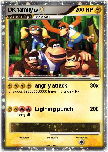Pokemon DK famliy