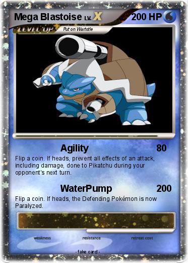 Pokemon Mega Blastoise