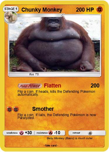 Pokemon Chunky Monkey