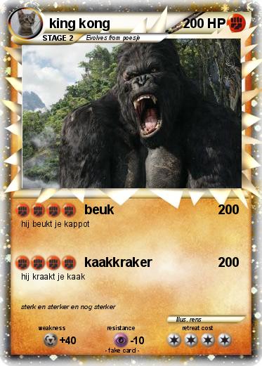Pokemon king kong