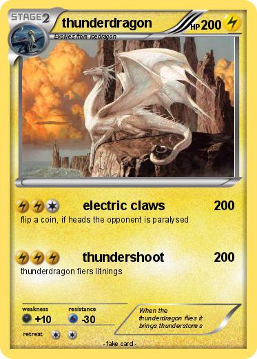 Pokemon thunderdragon