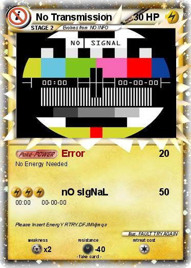 Pokemon No Transmission
