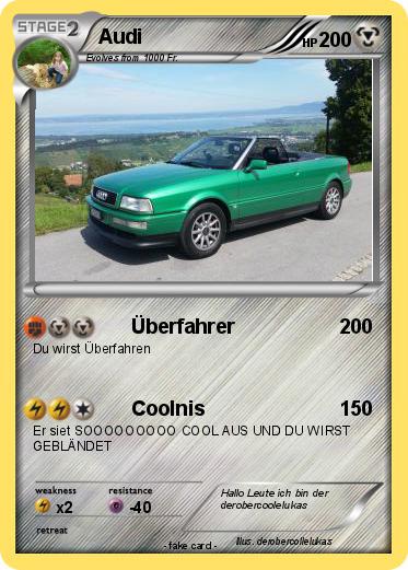 Pokemon Audi