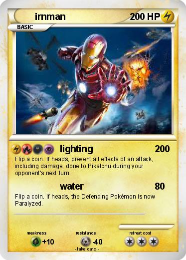 Pokemon irnman