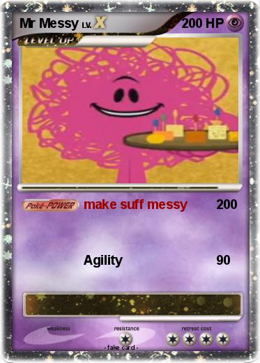 Pokemon Mr Messy