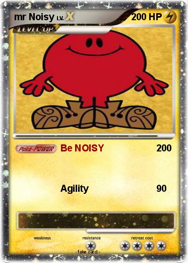 Pokemon mr Noisy
