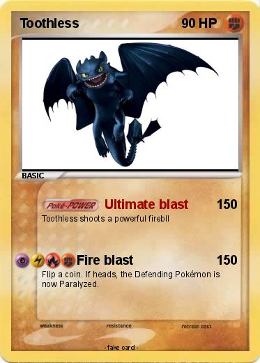 Pokemon Toothless