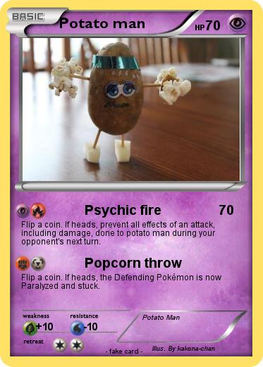 Pokemon Potato man