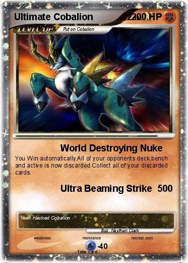 Pokemon Ultimate Cobalion           22