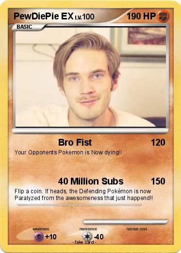Pokemon PewDiePie EX