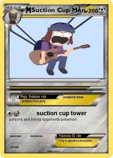 Pokemon Suction Cup Man