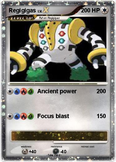 Pokemon Regigigas