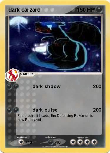 Pokemon dark carzard