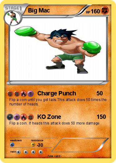 Pokemon Big Mac