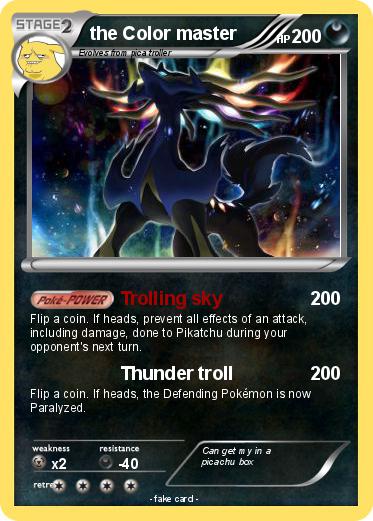 Pokemon the Color master