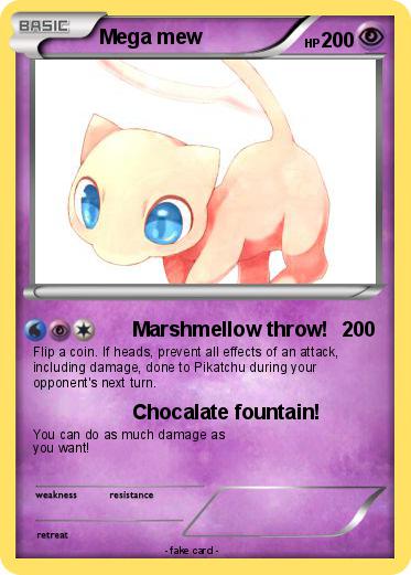 Pokemon Mega mew