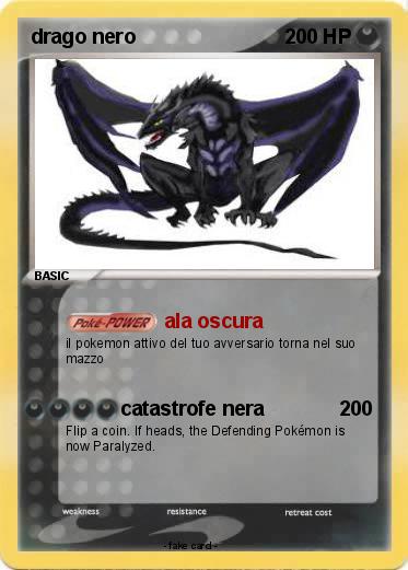 Pokemon drago nero