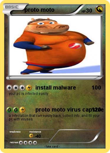 Pokemon proto moto