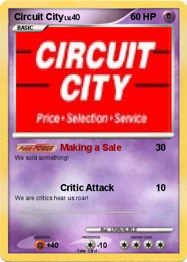 Pokemon Circuit City