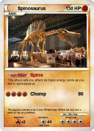 Pokemon Spinosaurus