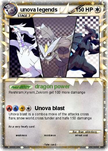 Pokemon unova legends