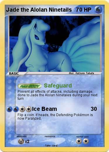 Pokemon Jade the Alolan Ninetails