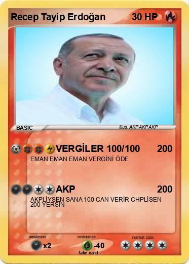 Pokemon Recep Tayip Erdoğan