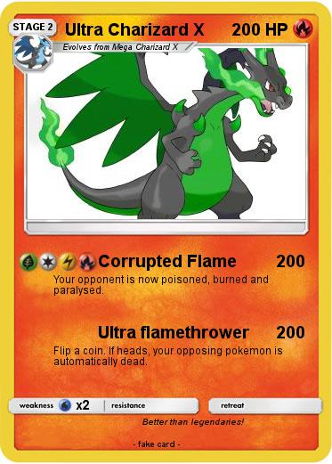 Pokemon Ultra Charizard X