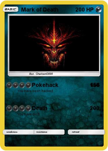 Pokemon Mark of Death