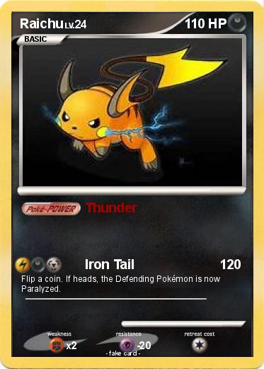 Pokemon Raichu