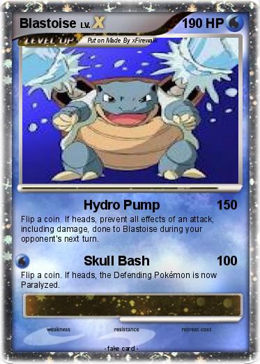 Pokemon Blastoise