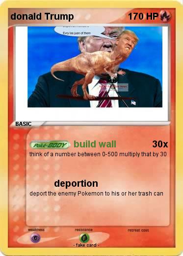 Pokemon donald Trump