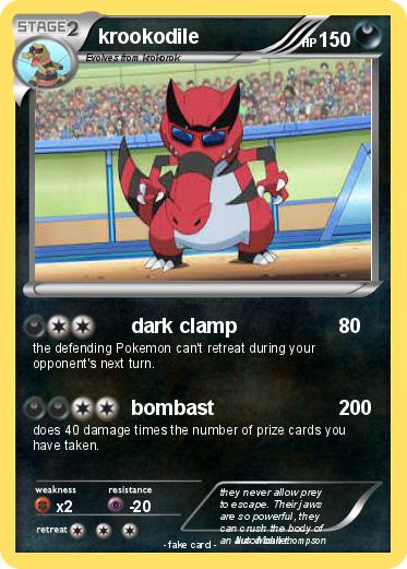 Pokemon krookodile Pokemon krookodile