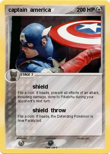 Pokemon captain  america