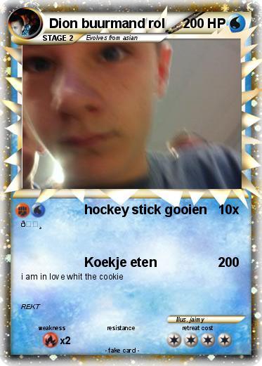 Pokemon Dion buurmand rol