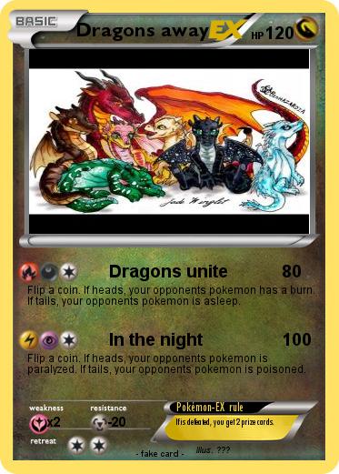 Pokemon Dragons away