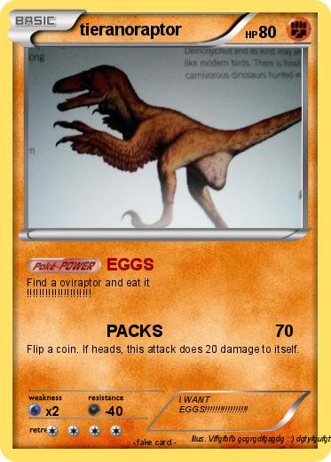 Pokemon tieranoraptor