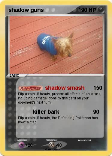 Pokemon shadow guns